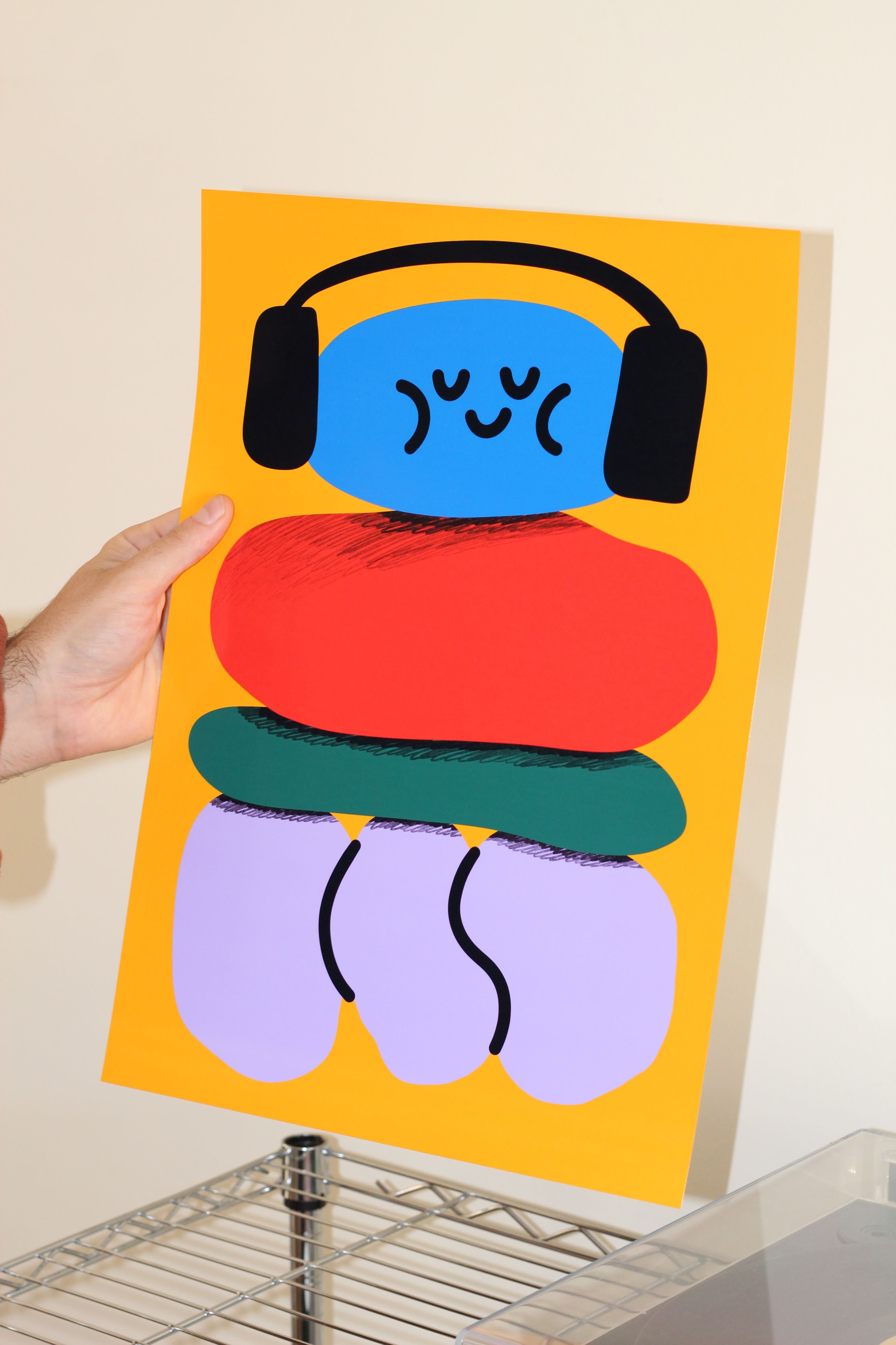 Print Music - Stone balancing nro.2