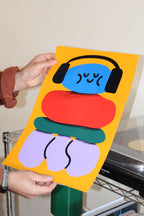 Print Music - Stone balancing nro.2