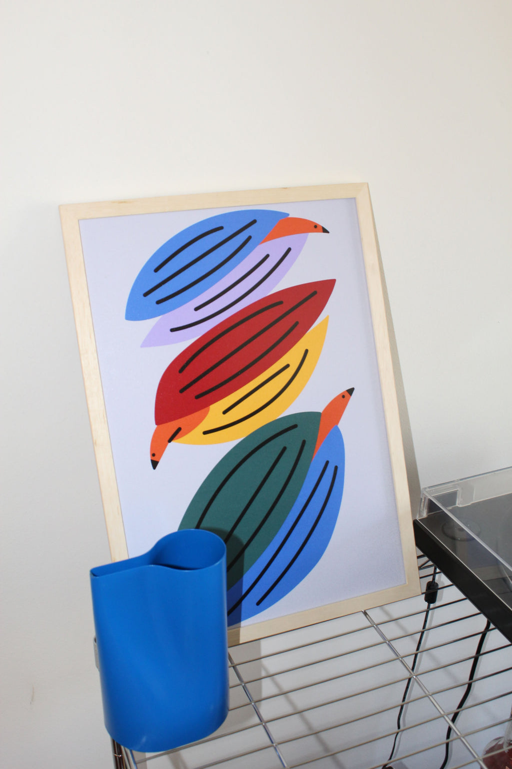 Print Aves - Aves MULTICOLOR