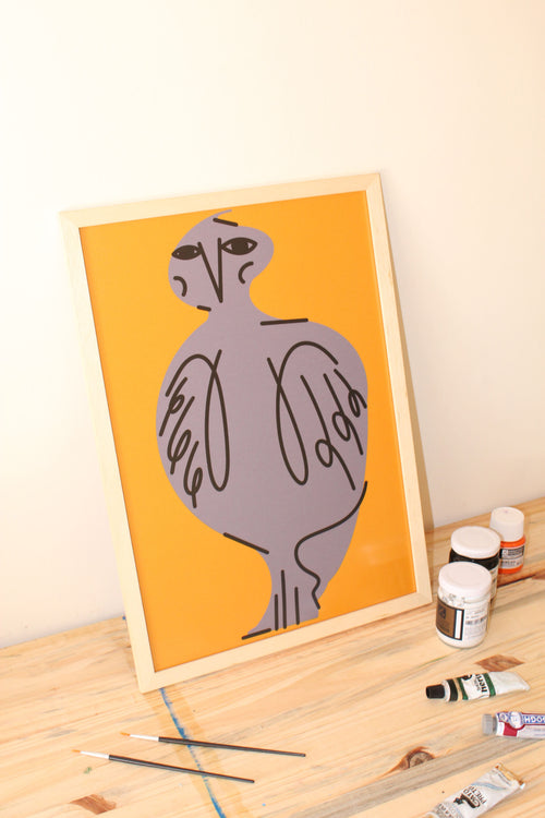 Print Aves - Búho